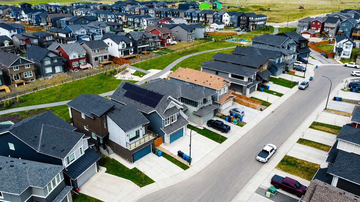 Drone aerial photography, Calgary