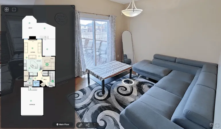 iGuide virtual tour capture for a Calgary real estate listing